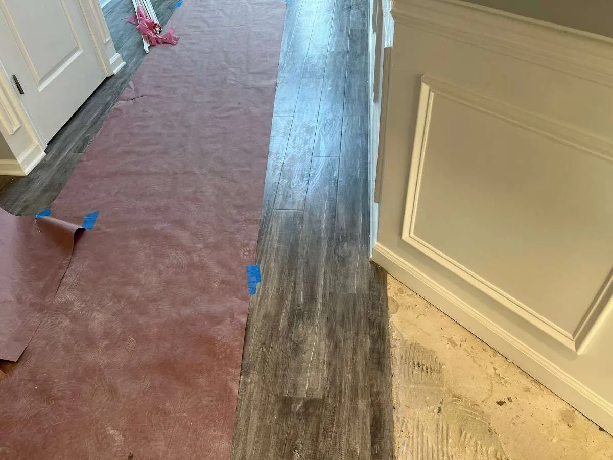 Completed marble shower restoration in Oakville